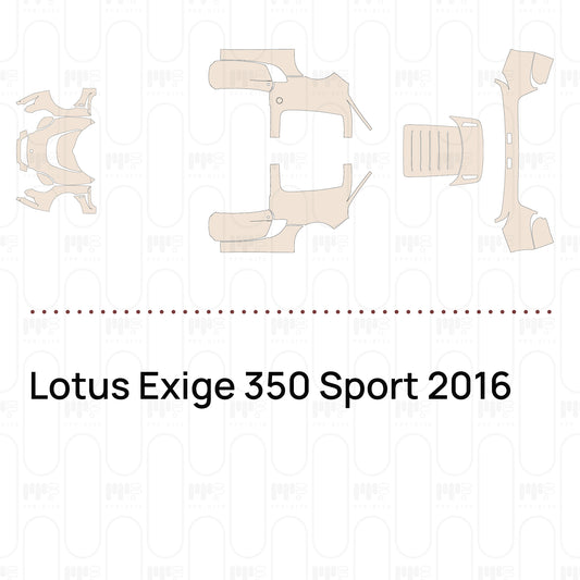 Pre-Cut PPF Lotus Exige 350 Sport 2016