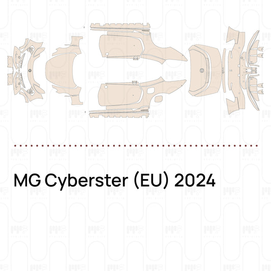 Pre-Cut PPF MG Cyberster (EU) 2024