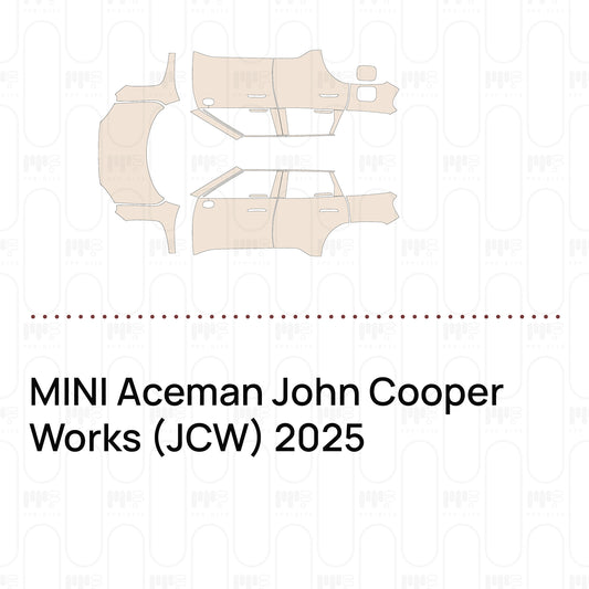 Pre-Cut PPF MINI Aceman John Cooper Works (JCW) 2025