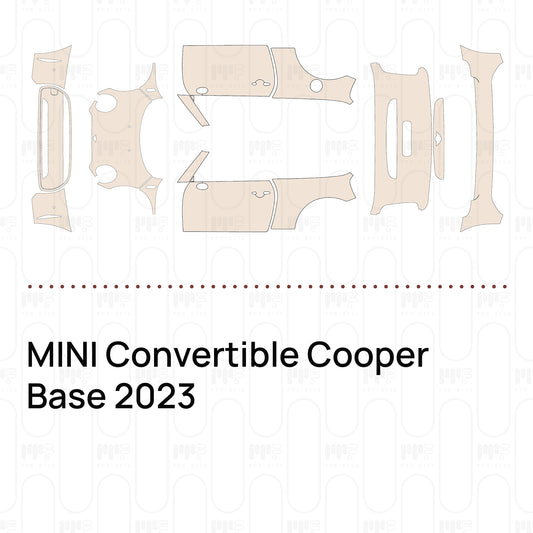 Pre-Cut PPF MINI Convertible Cooper Base 2023