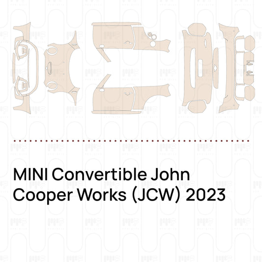 Pre-Cut PPF MINI Convertible John Cooper Works (JCW) 2023