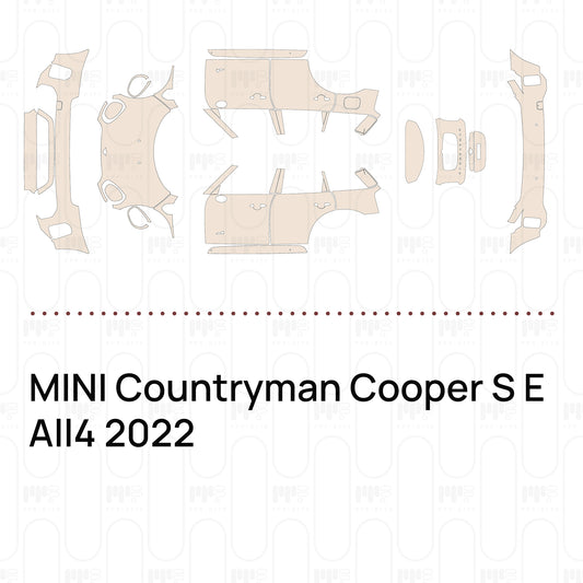 Pre-Cut PPF MINI Countryman Cooper S E All4 2022