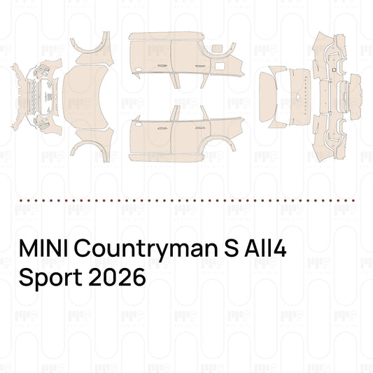 Pre-Cut PPF MINI Countryman S All4 Sport 2026