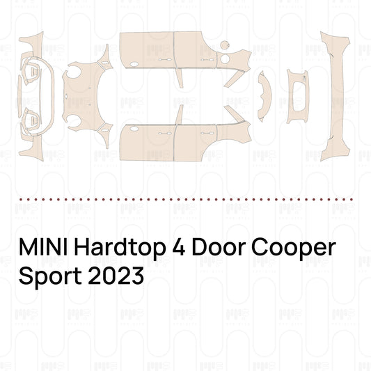 Pre-Cut PPF MINI Hardtop 4 Door Cooper Sport 2023