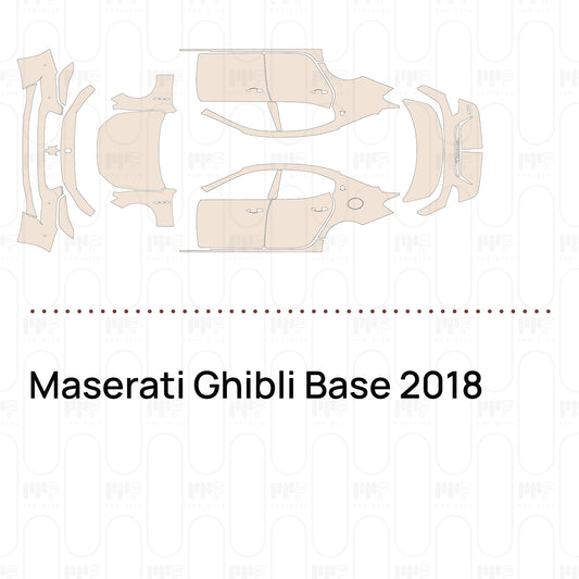 Pre-Cut PPF Maserati Ghibli Base 2018