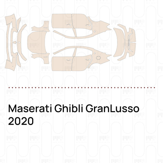 Pre-Cut PPF Maserati Ghibli GranLusso 2020