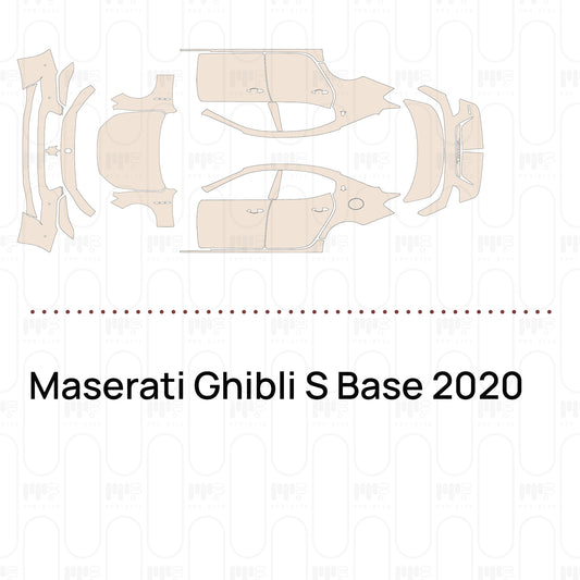 Pre-Cut PPF Maserati Ghibli S Base 2020