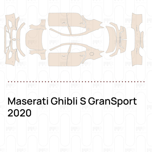 Pre-Cut PPF Maserati Ghibli S GranSport 2020