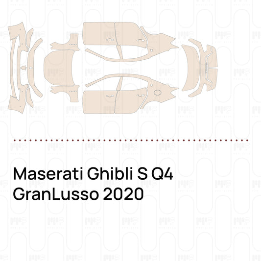Pre-Cut PPF Maserati Ghibli S Q4 GranLusso 2020