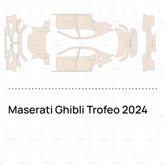 Pre-Cut PPF Maserati Ghibli Trofeo 2024
