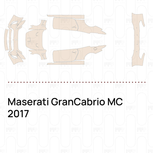 Pre-Cut PPF Maserati GranCabrio MC 2017