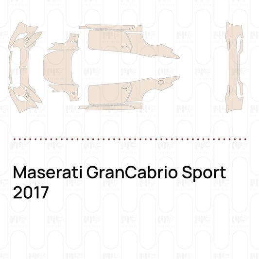 Pre-Cut PPF Maserati GranCabrio Sport 2017