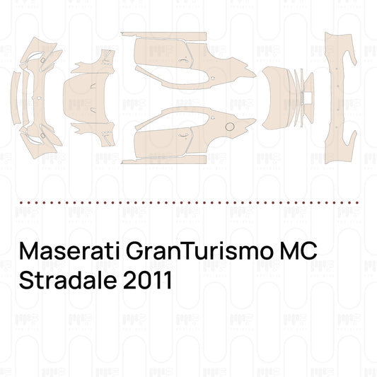 Pre-Cut PPF Maserati GranTurismo MC Stradale 2011
