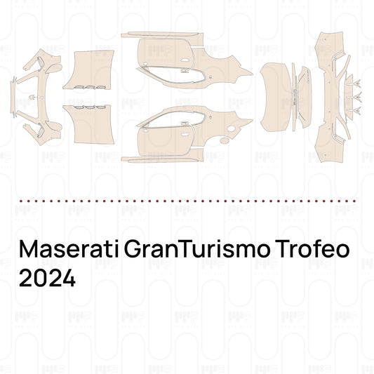 Pre-Cut PPF Maserati GranTurismo Trofeo 2024
