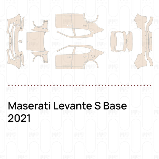 Pre-Cut PPF Maserati Levante S Base 2021
