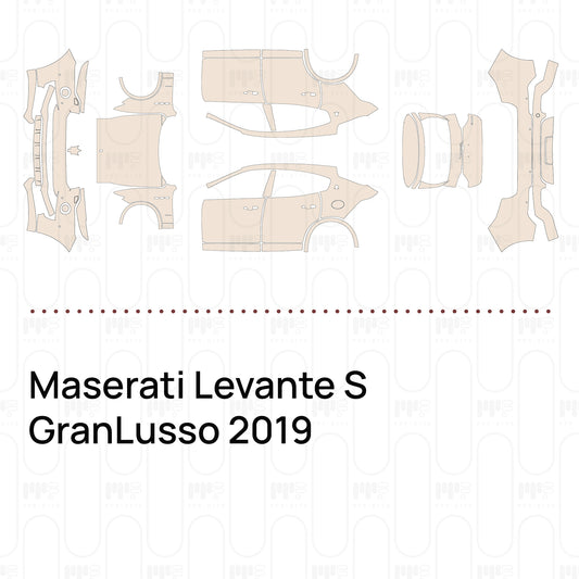 Pre-Cut PPF Maserati Levante S GranLusso 2019