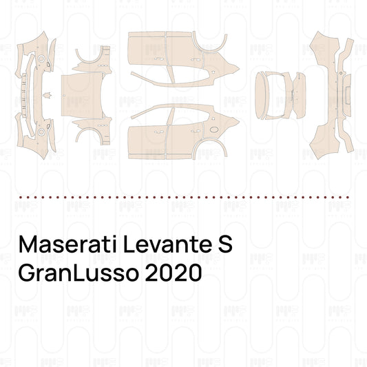 Pre-Cut PPF Maserati Levante S GranLusso 2020