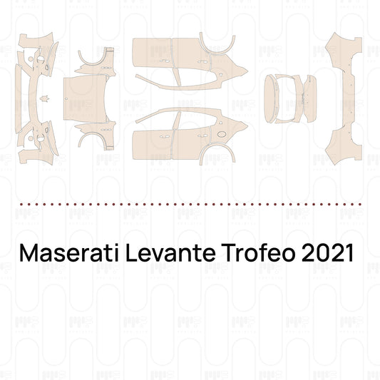 Pre-Cut PPF Maserati Levante Trofeo 2021