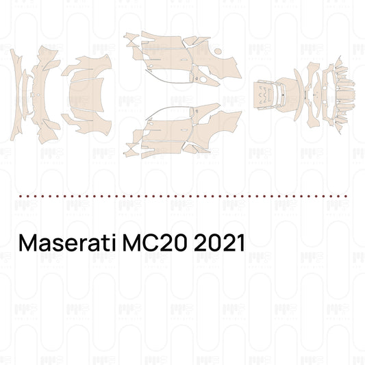 Pre-Cut PPF Maserati MC20 2021