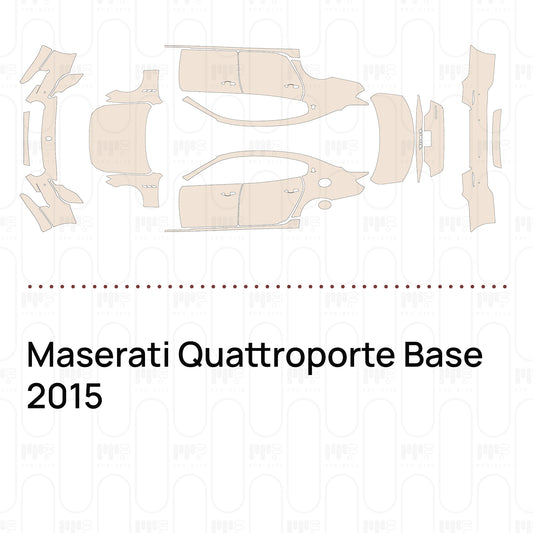 Pre-Cut PPF Maserati Quattroporte Base 2015