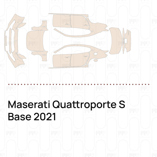 Pre-Cut PPF Maserati Quattroporte S Base 2021