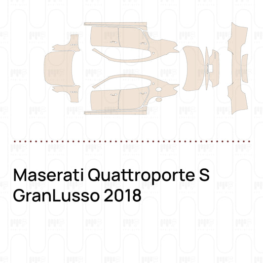 Pre-Cut PPF Maserati Quattroporte S GranLusso 2018