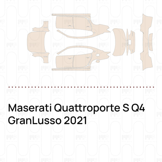 Pre-Cut PPF Maserati Quattroporte S Q4 GranLusso 2021
