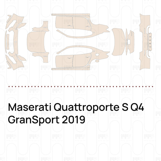Pre-Cut PPF Maserati Quattroporte S Q4 GranSport 2019