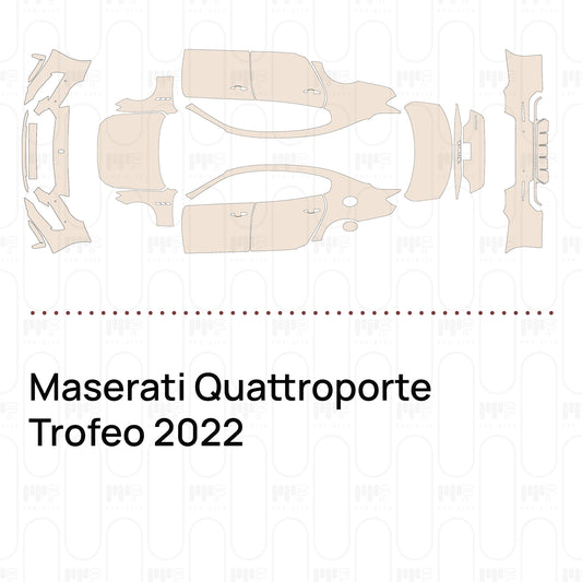 Pre-Cut PPF Maserati Quattroporte Trofeo 2022
