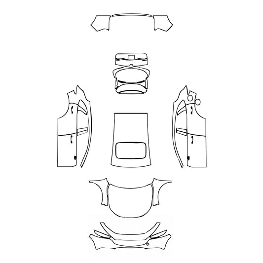 Pre-Cut PPF Mazda CX-30 2021 - PPF-Kits