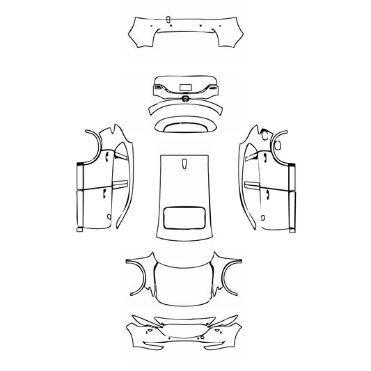 Pre-Cut PPF Mazda CX-5 2021 - PPF-Kits