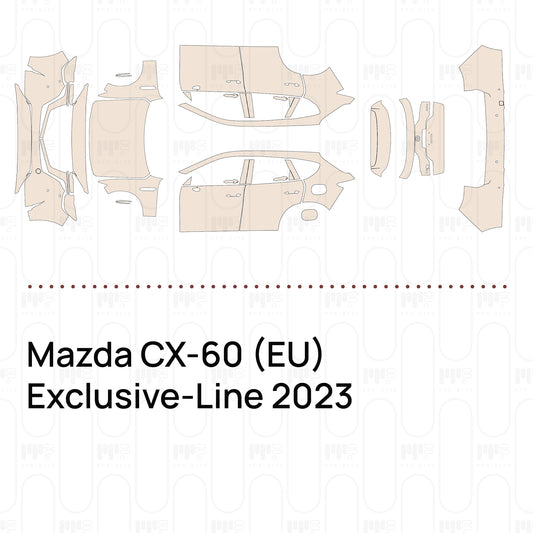 Pre-Cut PPF Mazda CX-60 (EU) Exclusive-Line 2023