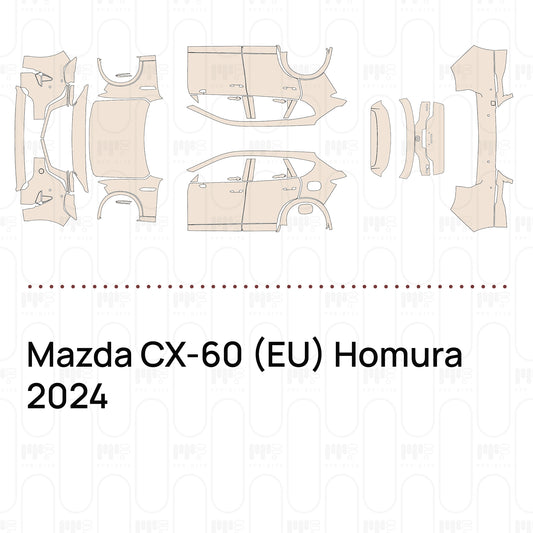 Pre-Cut PPF Mazda CX-60 (EU) Homura 2024