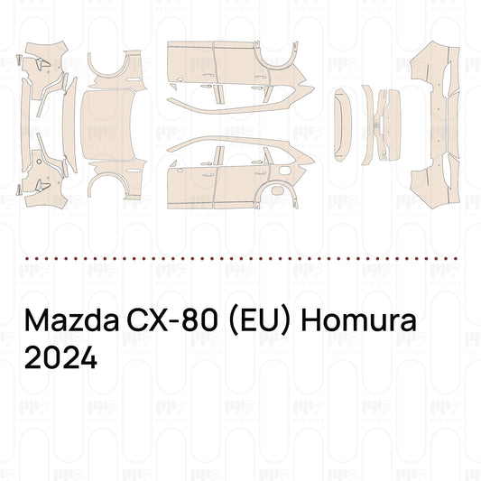Pre-Cut PPF Mazda CX-80 (EU) Homura 2024