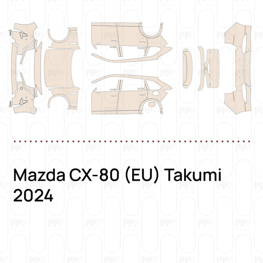 Pre-Cut PPF Mazda CX-80 (EU) Takumi 2024