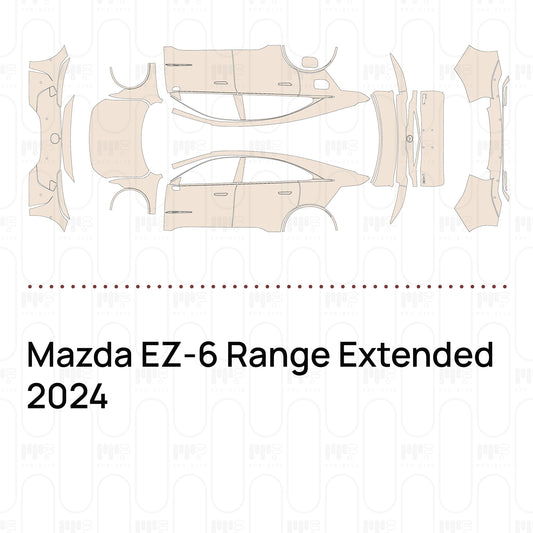 Pre-Cut PPF Mazda EZ-6 Range Extended 2024