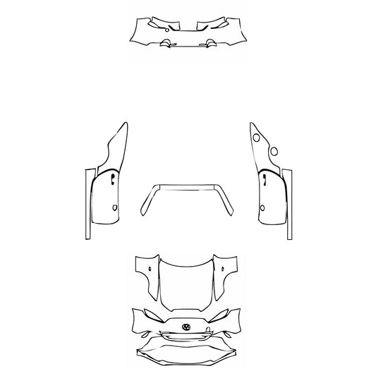 Pre-Cut PPF Mazda MX-5 Miata Club 2021 - PPF-Kits