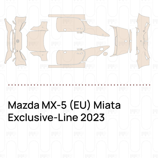 Pre-Cut PPF Mazda MX-5 (EU) Miata Exclusive-Line 2023