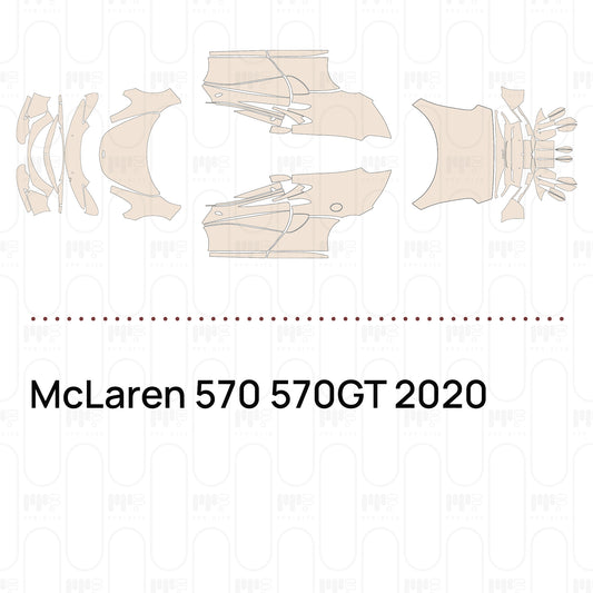 Pre-Cut PPF McLaren 570 570GT 2020