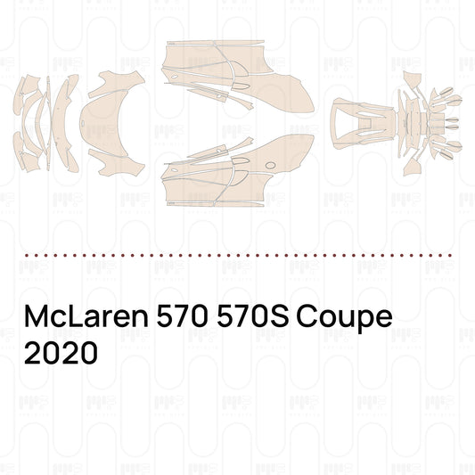 Pre-Cut PPF McLaren 570 570S Coupe 2020