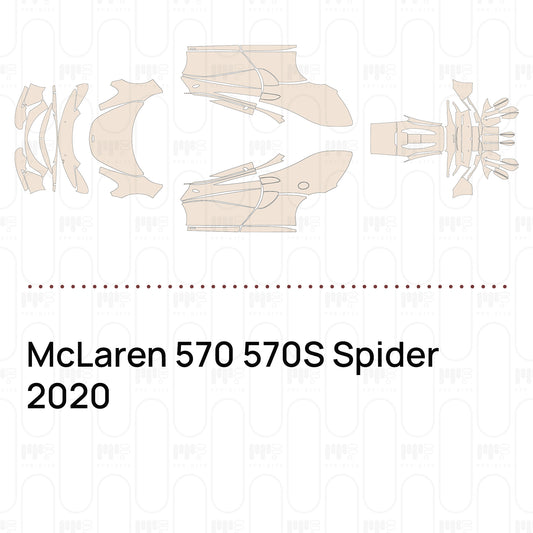 Pre-Cut PPF McLaren 570 570S Spider 2020