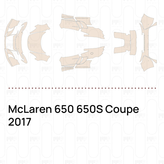 Pre-Cut PPF McLaren 650 650S Coupe 2017