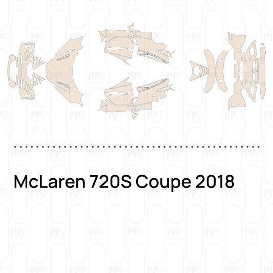 Pre-Cut PPF McLaren 720S Coupe 2018