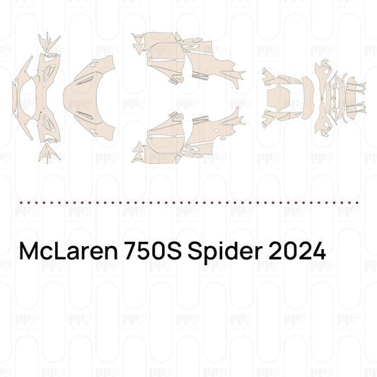Pre-Cut PPF McLaren 750S Spider 2024