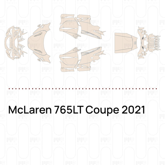 Pre-Cut PPF McLaren 765LT Coupe 2021