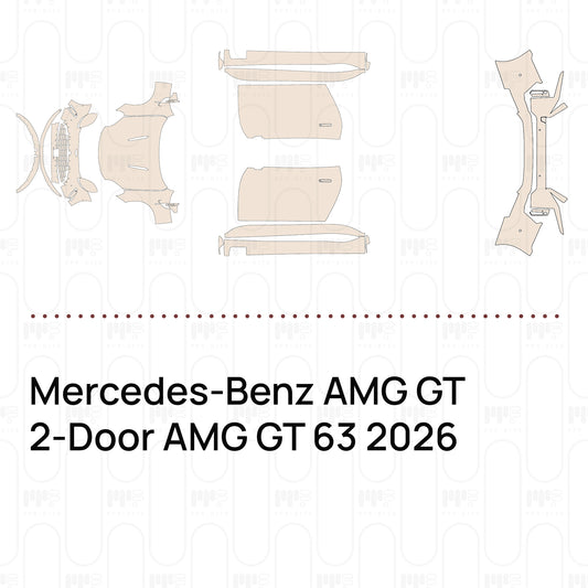 Pre-Cut PPF Mercedes-Benz AMG GT 2-Door AMG GT 63 2026