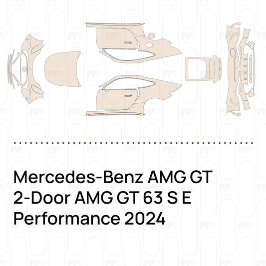 Pre-Cut PPF Mercedes-Benz AMG GT 2-Door AMG GT 63 S E Performance 2024