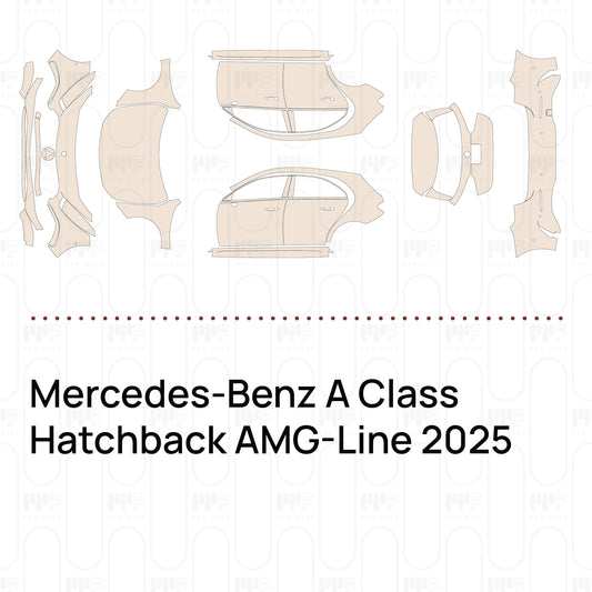 Pre-Cut PPF Mercedes-Benz A Class Hatchback AMG-Line 2025
