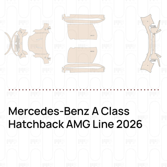 Pre-Cut PPF Mercedes-Benz A Class Hatchback AMG Line 2026