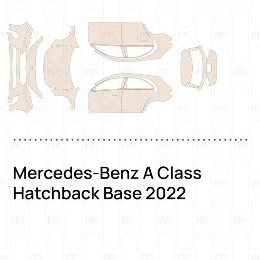 Pre-Cut PPF Mercedes-Benz A Class Hatchback Base 2022